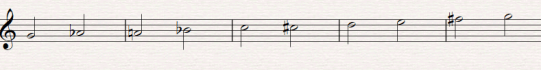 Nine-note scale b