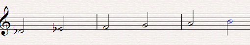 Whole-tone scale b