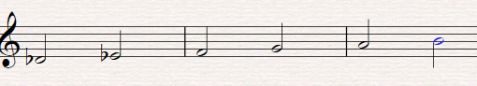Whole-tone scale b