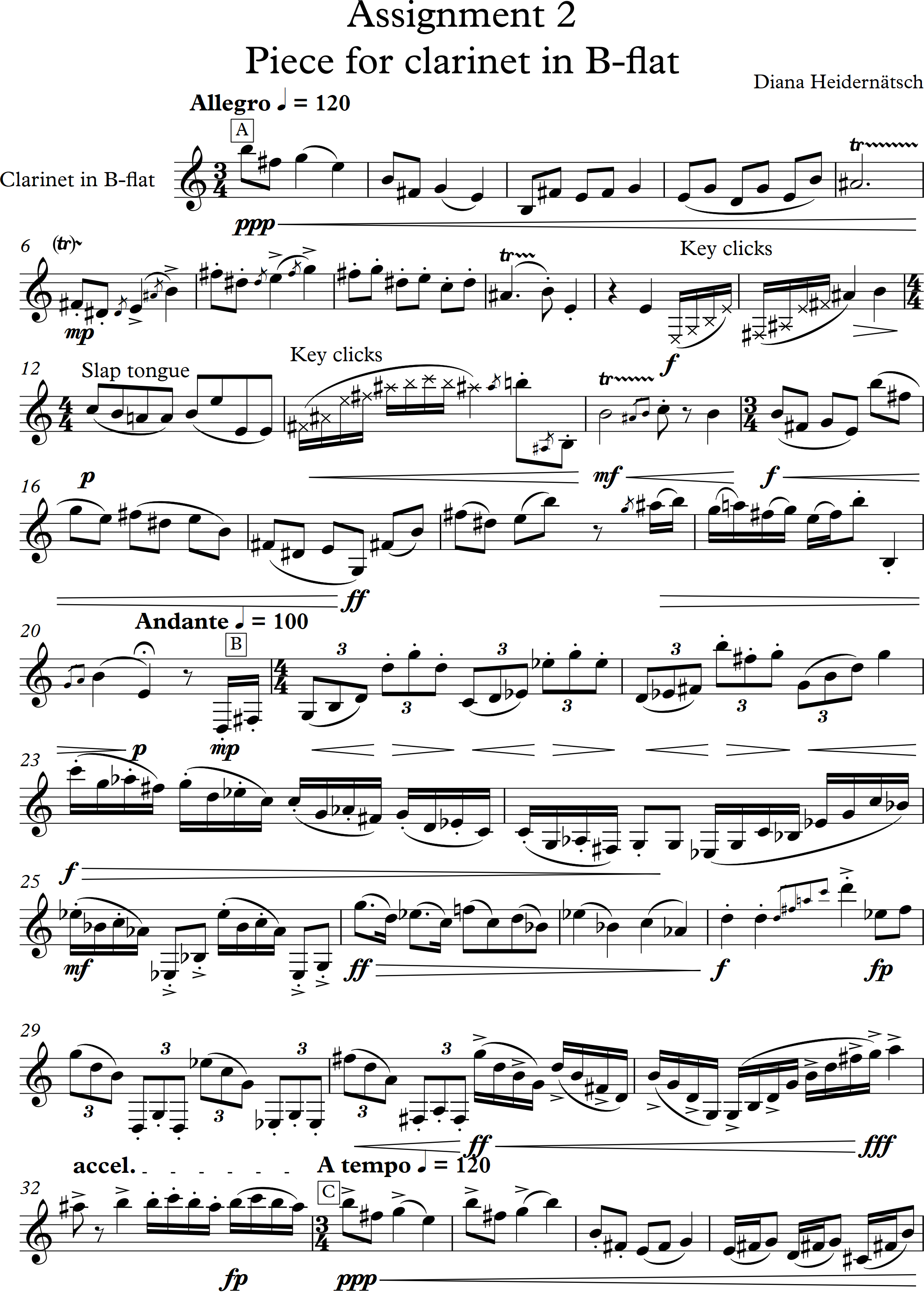 Piece for clarinet in B-flat_0002
