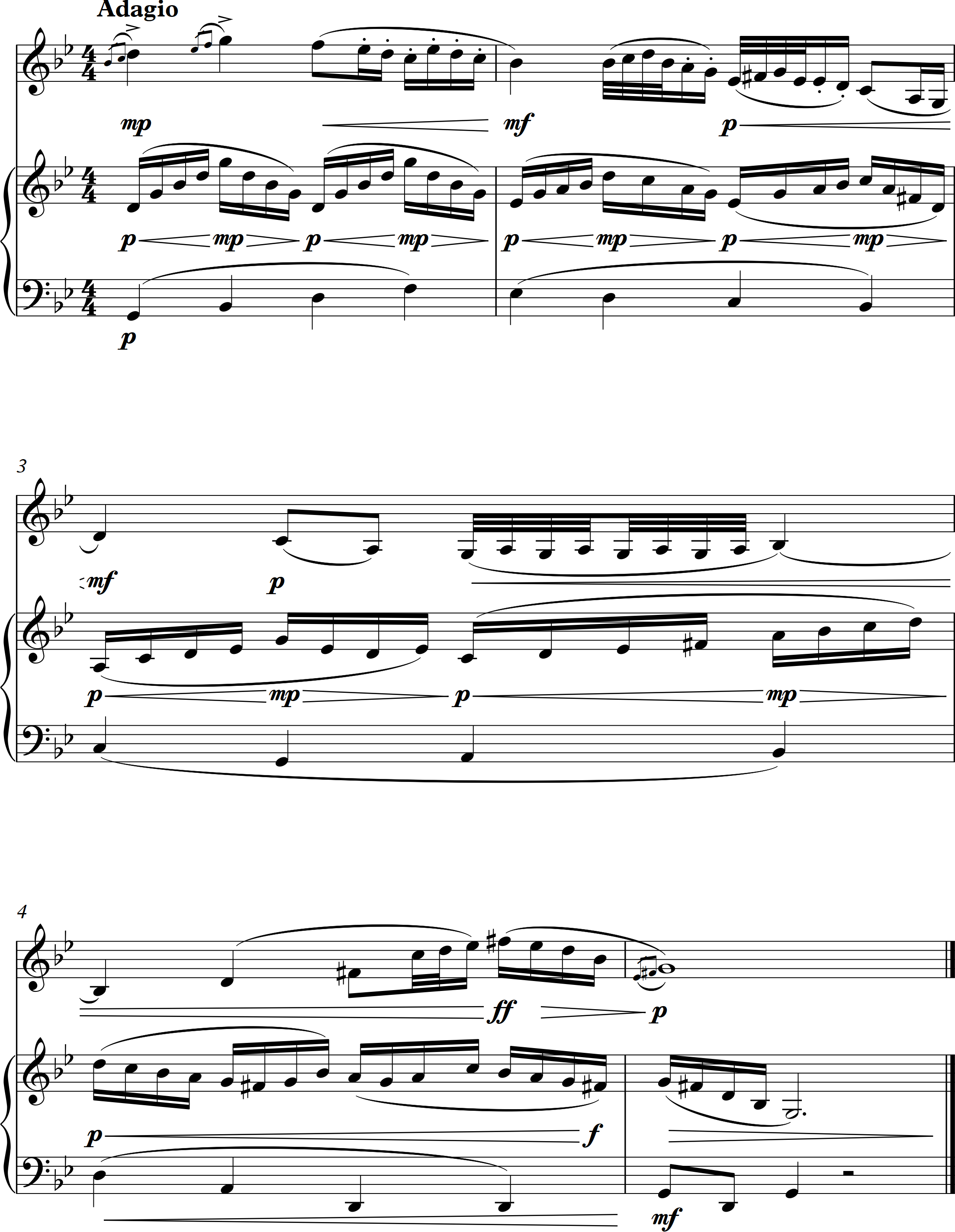 Bachs Sonata