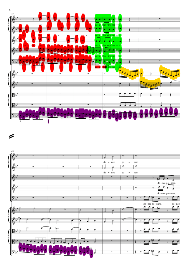Dixit dominus markiert07
